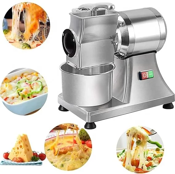 Commercial Dry Cheese Grater Bread Shredder Powder Mozzarella Cheese Making Machine view 2