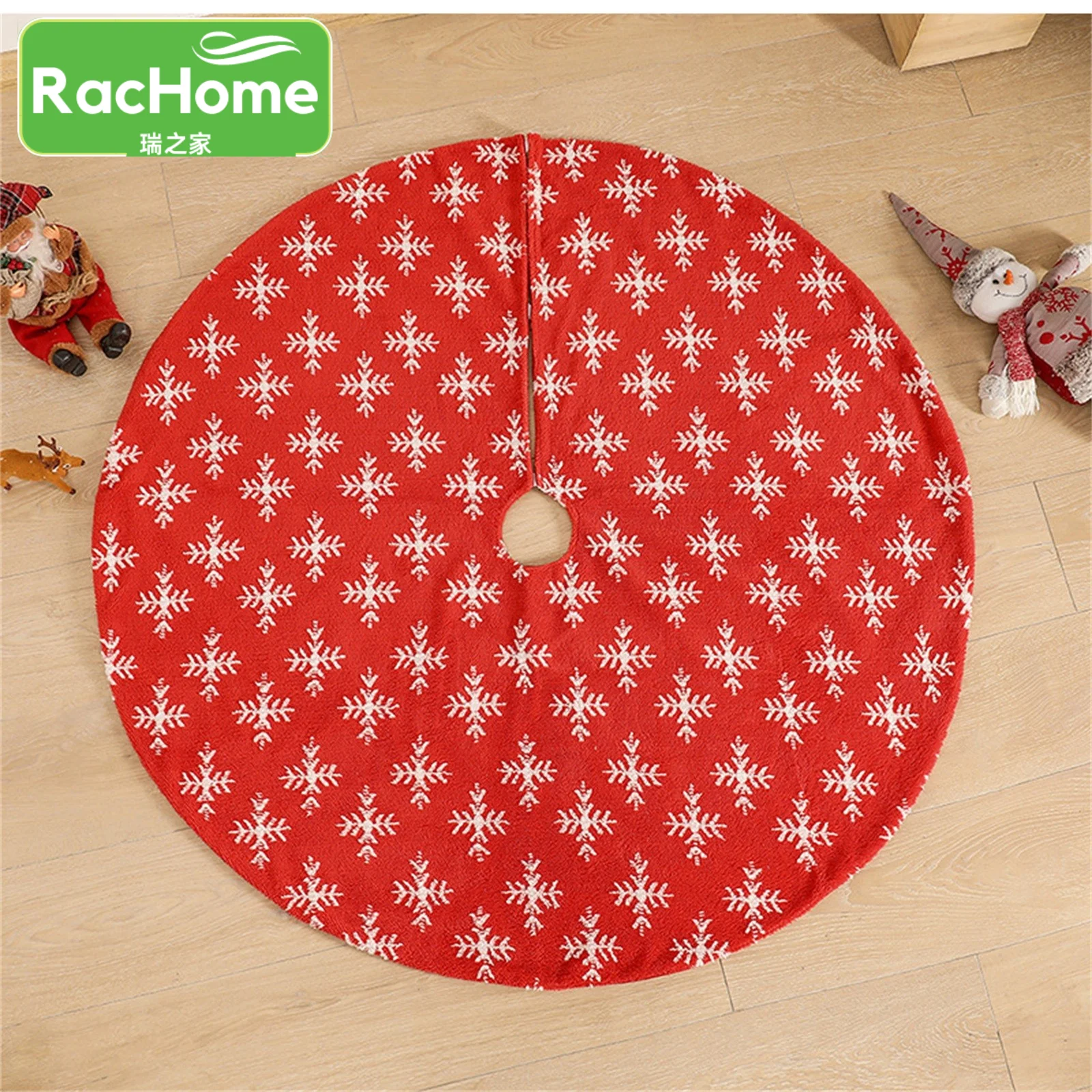 

Large Christmas Tree Skirt 48 Inch Home 2023 Xmas Tree Carpet Snowflake Xmas Tree Bottom Decor Skirt Xmas Trees Navidad New Year