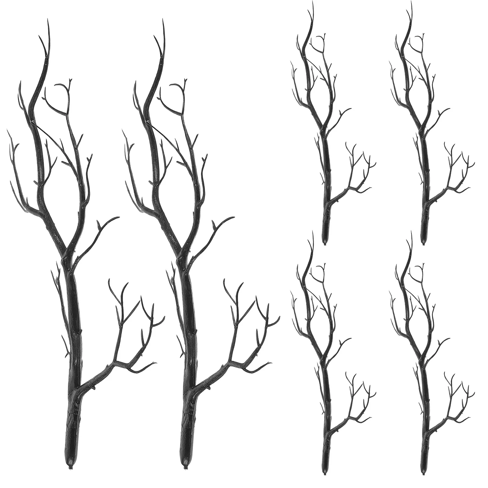 6 pezzi di simulazione di rami di albero secchi in plastica ramoscelli finti artificiali per la decorazione dell'home office finto ramoscello centrotavola camera da letto