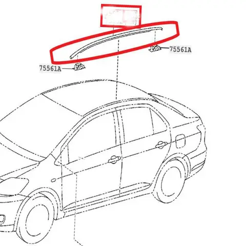 8 best sales car roof molding - №2