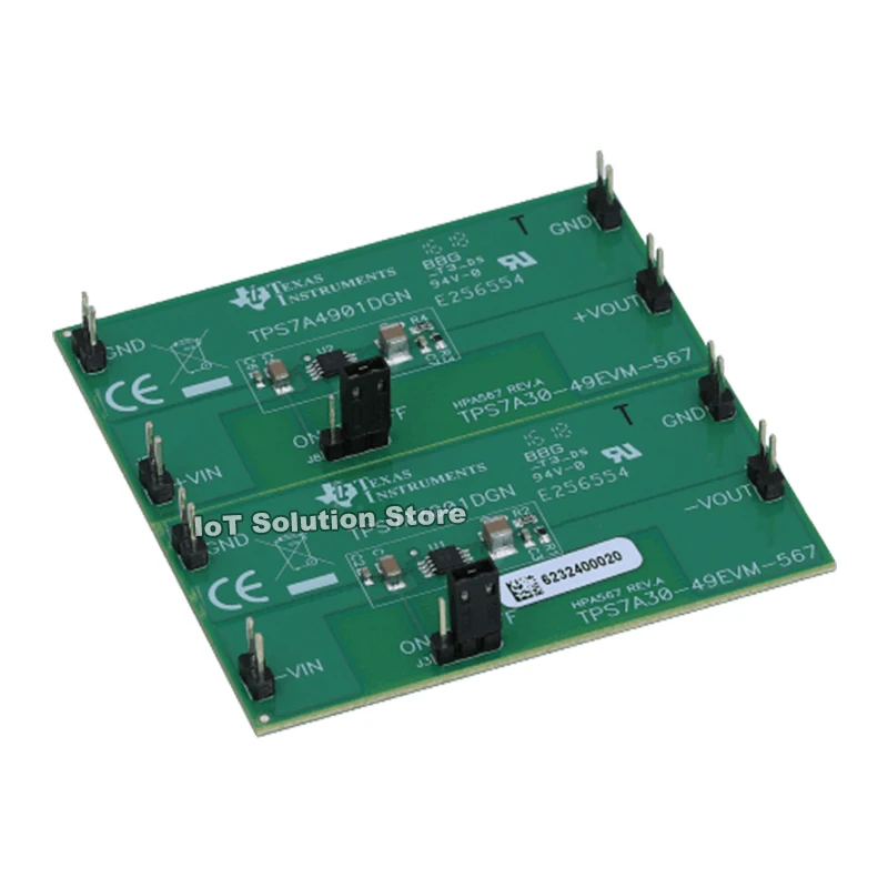 

TPS7A30-49EVM-567 TPS7A3001 and TPS7A4901 low-dropout (LDO) linear regulator evaluation module