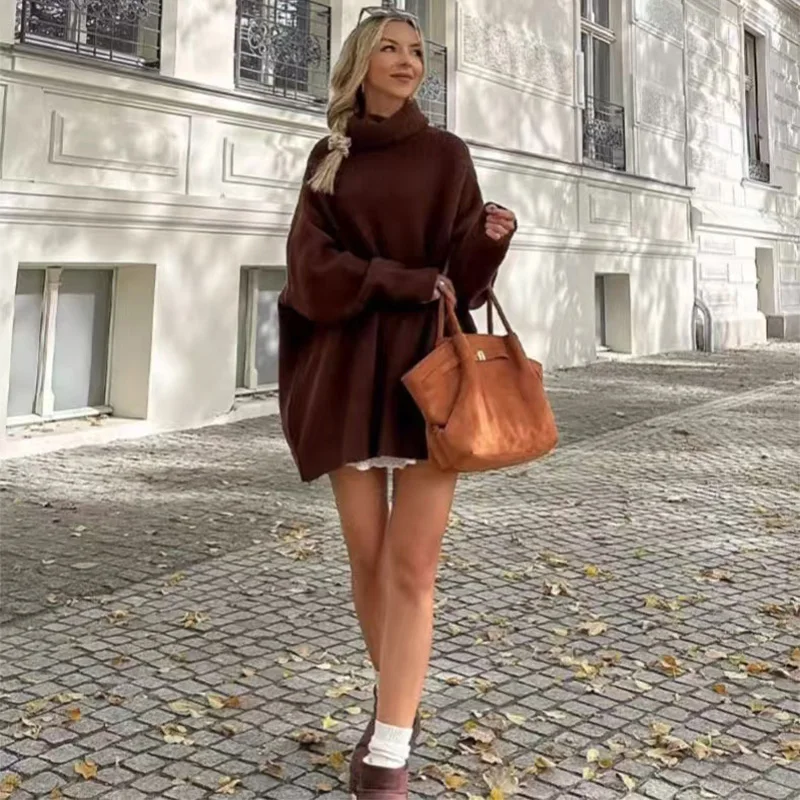 حقيبة زلابية كبيرة ذات سعة كبيرة للركاب من الجلد، حقيبة كروس جديدة بكتف واحد، حقيبة حمل #4