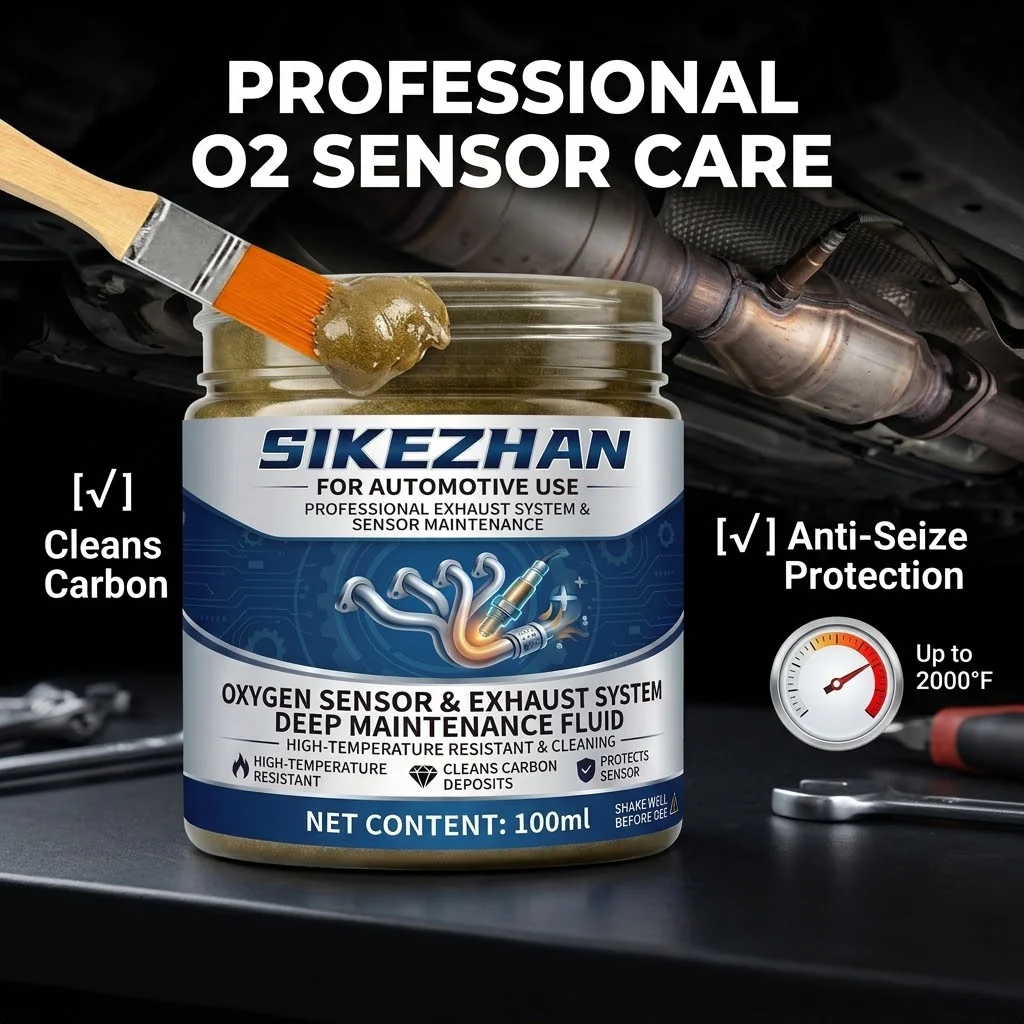 Picture 3: High-Temp Exhaust System & Oxygen Sensor Anti-Seize Lubricant Paste – Prevents Rust, Corrosion & Thread Galling on Metal, 100ml