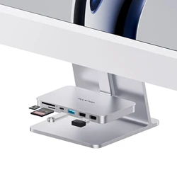 PULWTOP USB C Hub for iMac 24 inch M1/M3/M4 , iMac Hub with USB-A/USB-C 10Gbps, 2 USB A 2.0, SD/TF