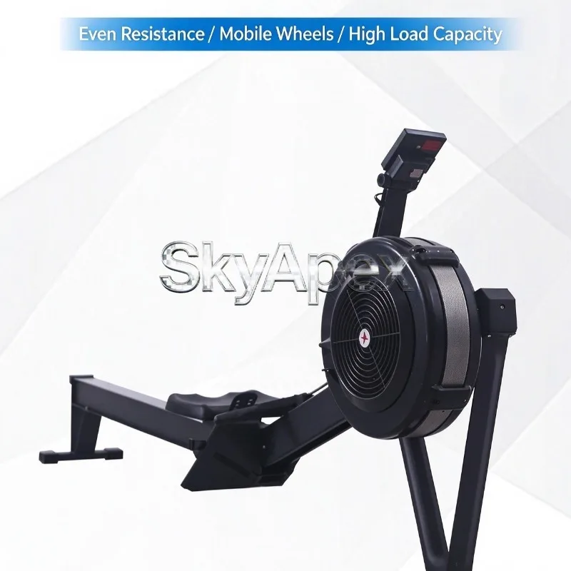 Air Resistance Rowing Machine Silent Indoor Rower C2 Style Fitness Equipment for Home Gym Cardio Workout Training Gear