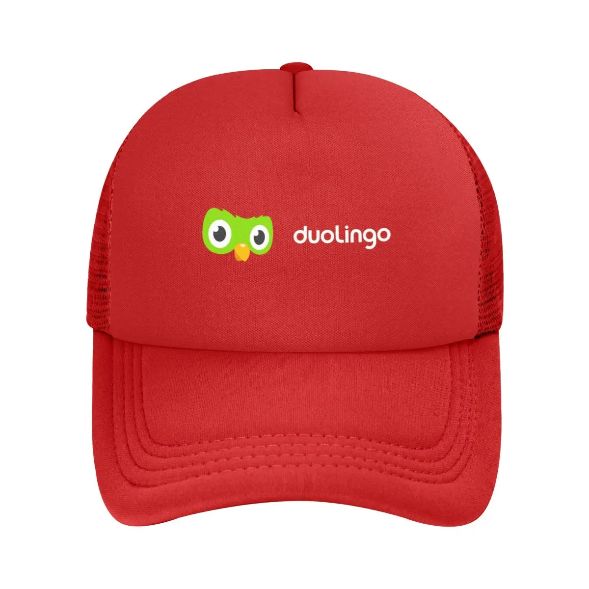 Duolingo Owl Duo Mesh Baseball Caps Snapback Fashion Baseball Hats Breathable Casual Casquette Outdoor Unisex