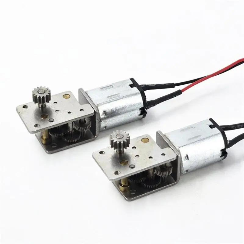 1Pcs DC 3V 3.7V 20RPM Slow Speed Metal Gearbox Engine Right Angle 14T Output Gear Shaft Mini N20 Gear Motor For 3D Printer Robot view 2