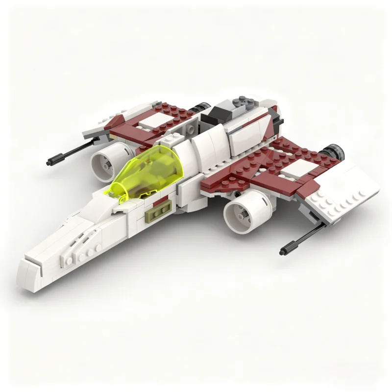 389 Uds. MOC Star Battle E soporte de ala modelo bloques de construcción arquitectura regalos de navidad DIY idea juguetes educativos niños ladrillo