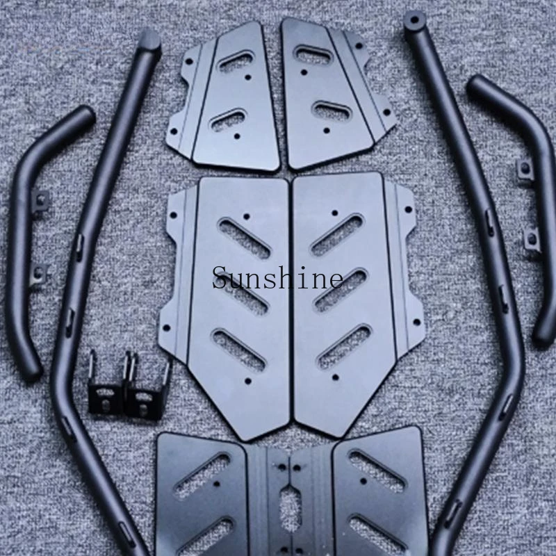 Suitable for horse C400GT modified bumper stainless steel guard bar aluminum alloy foot pedal