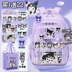 Sanrio Cinnamoroll Cute Fashion Printing Escuela Student Campus Backpack Mochilas Aestethic Bag Kawaii Large Capacity