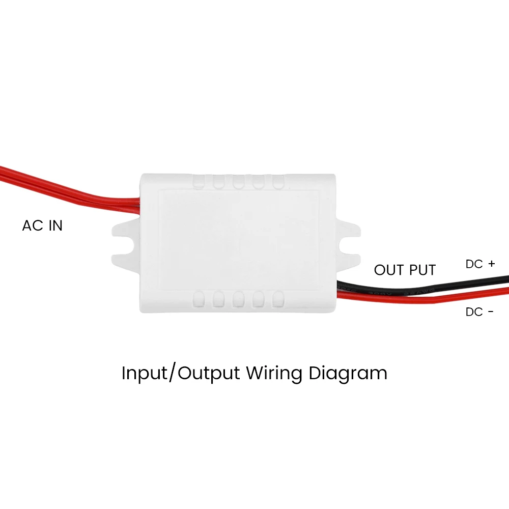 AC-DC Switching Power Supply Module AC 100-264V to DC 3.3V 5V 12V 24V Buck Converter 3W LED Isolated Voltage Stabilized Module