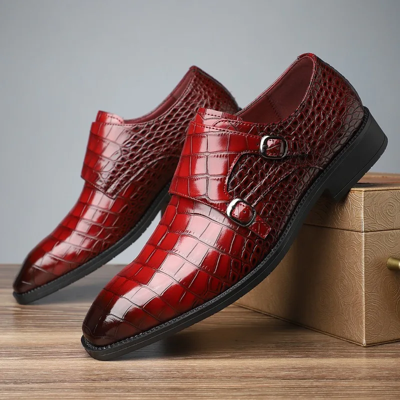 Luxury Men's Leather Shoes 2025 New Handmade Designer Business Shoes Fashion Comfort Loafers for Men Dress Shoes New Party Shoe
