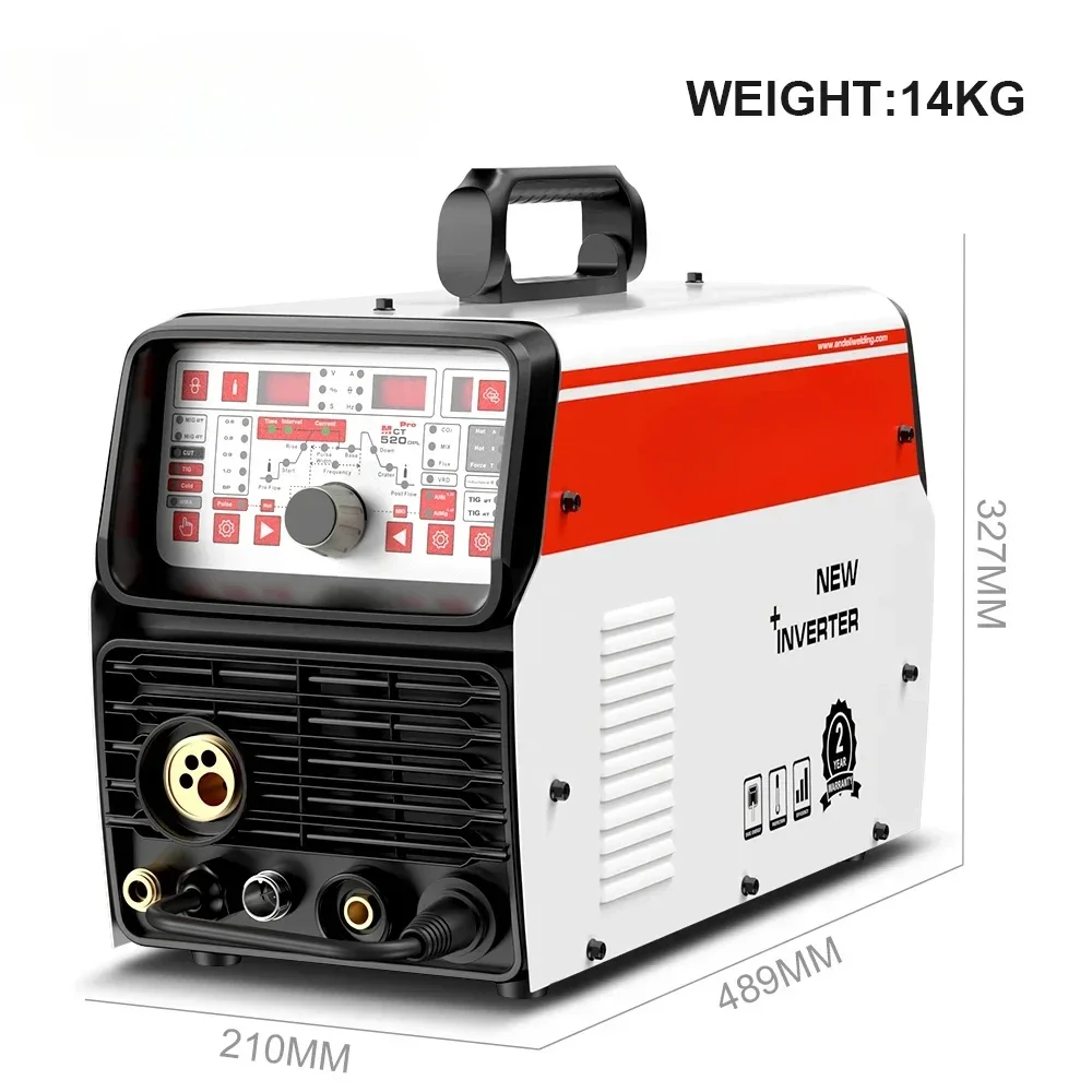 For MCT-520DPL PROMultifunctional welding machine Low temperature pulse TIG cutting Gas shielded Electric welding Four functions