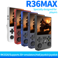 Coopreme R36MAX 64G 128G Retro Handheld Game Console Linux System 4.0 Inch IPS Screen Portable Video Player Dual Joystick Games