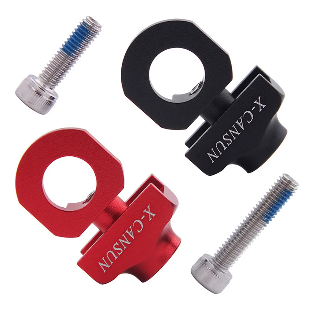 Single Speed Bike Chain Adjuster Folding Bike Single Speed Bolt Screw Cycling Chain Tensioner for BMX Fixie Single Speed Bicycle