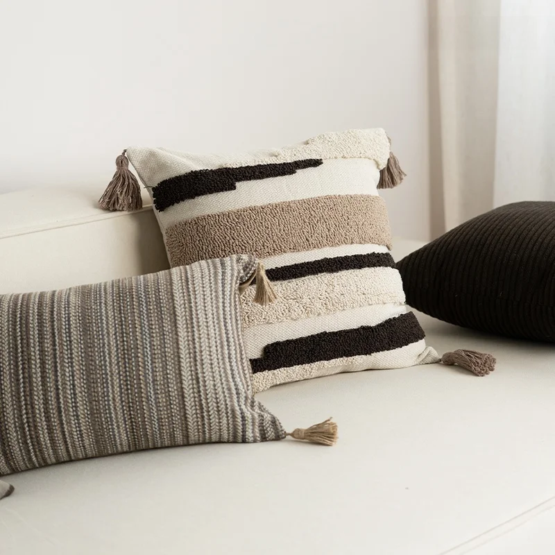 

Наволочка в винтажном стиле, мягкая декоративная, для отелей, диванов, кроватей, изголовья, для демонстрационных комнат, итальянская роскошная, универсальная