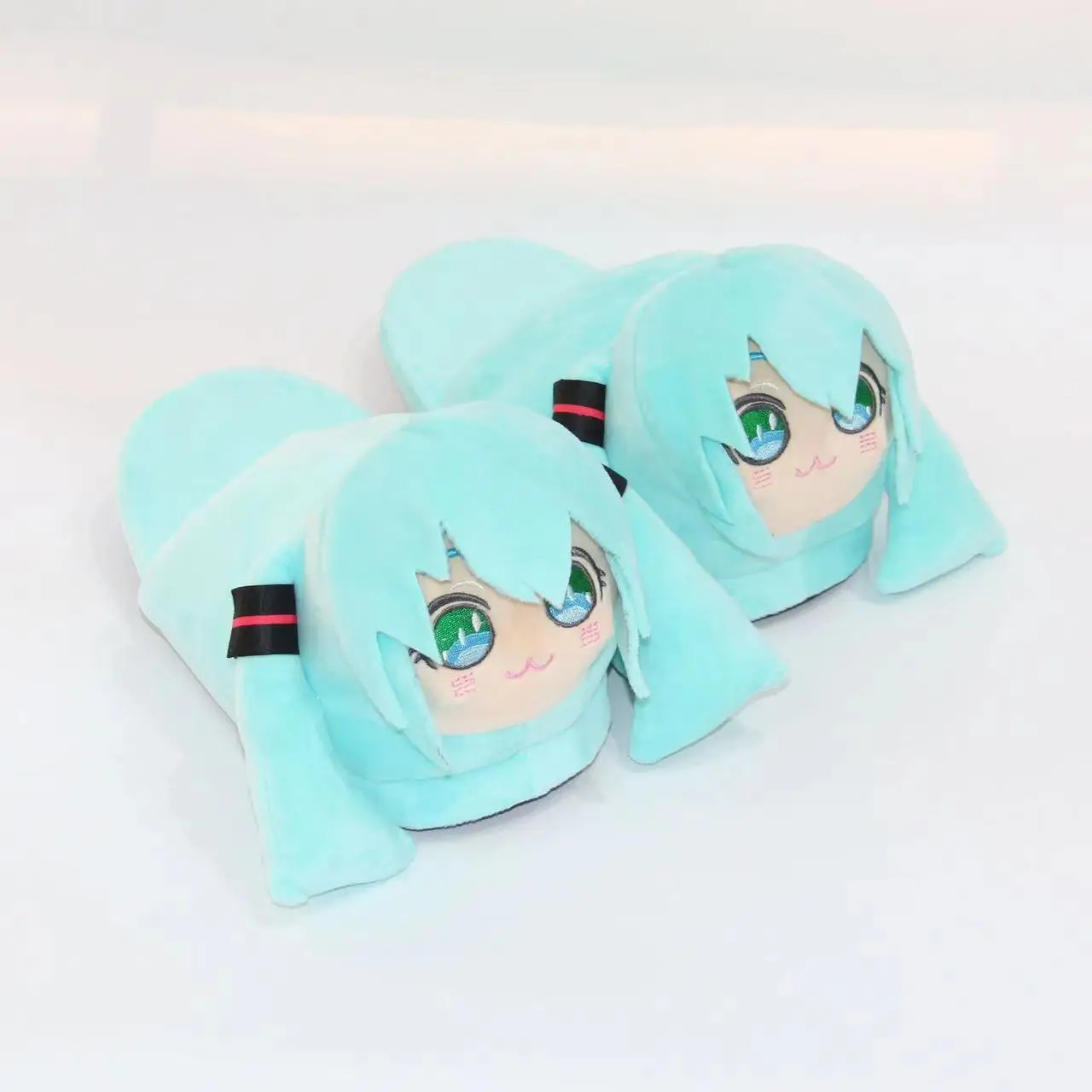 2023 Anime Pink Hatsune Miku Fufu peluche cuscino Kawaii peluche bambola vestito Miku Baby Doll bambini natale ragazza giocattolo