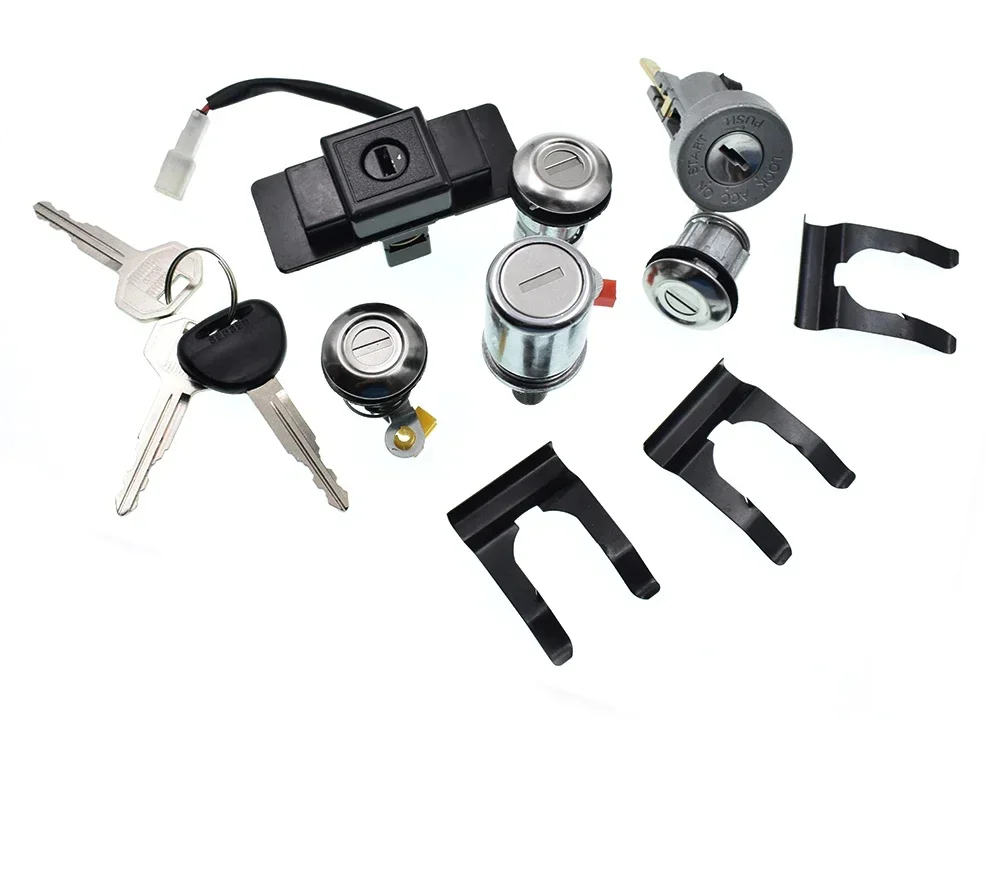 

Original Car Lock Cylinder & Key Set For Pajero Montero Mk2 V31 V32 V33 V43 V44 1990-2004 Mr259744 Mr259766 High Quality