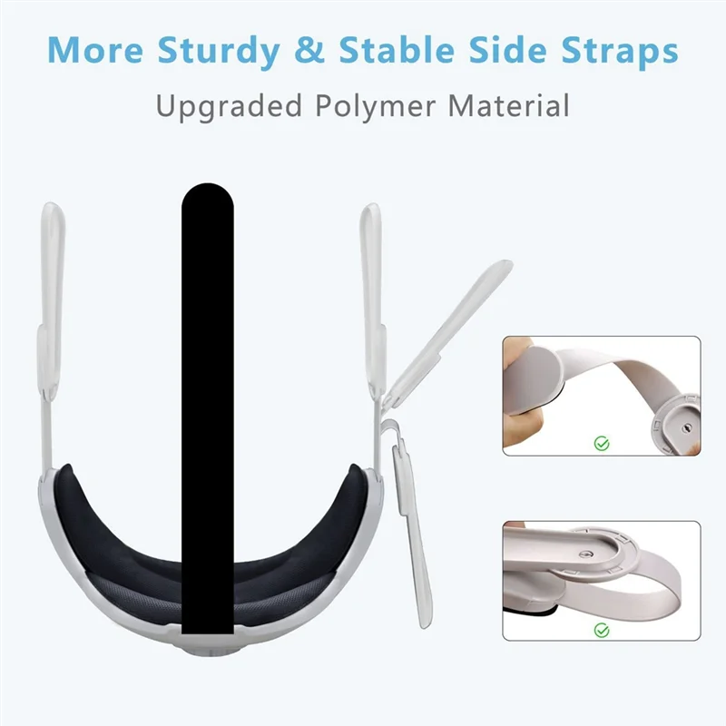 Aaael-para oculus quest 2 acessórios-correia de cabeça de carregamento rápido para fone de ouvido vr elite design cinta para oculus quest 2