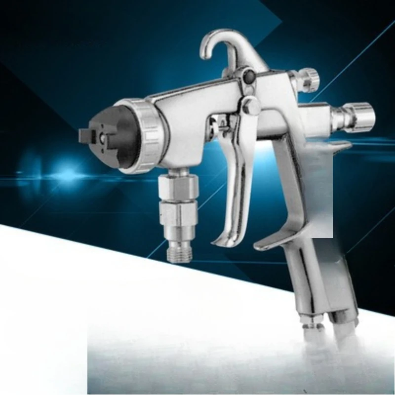 Auxiliary air spray gun, automatic auxiliary air spray gun for construction woodworking