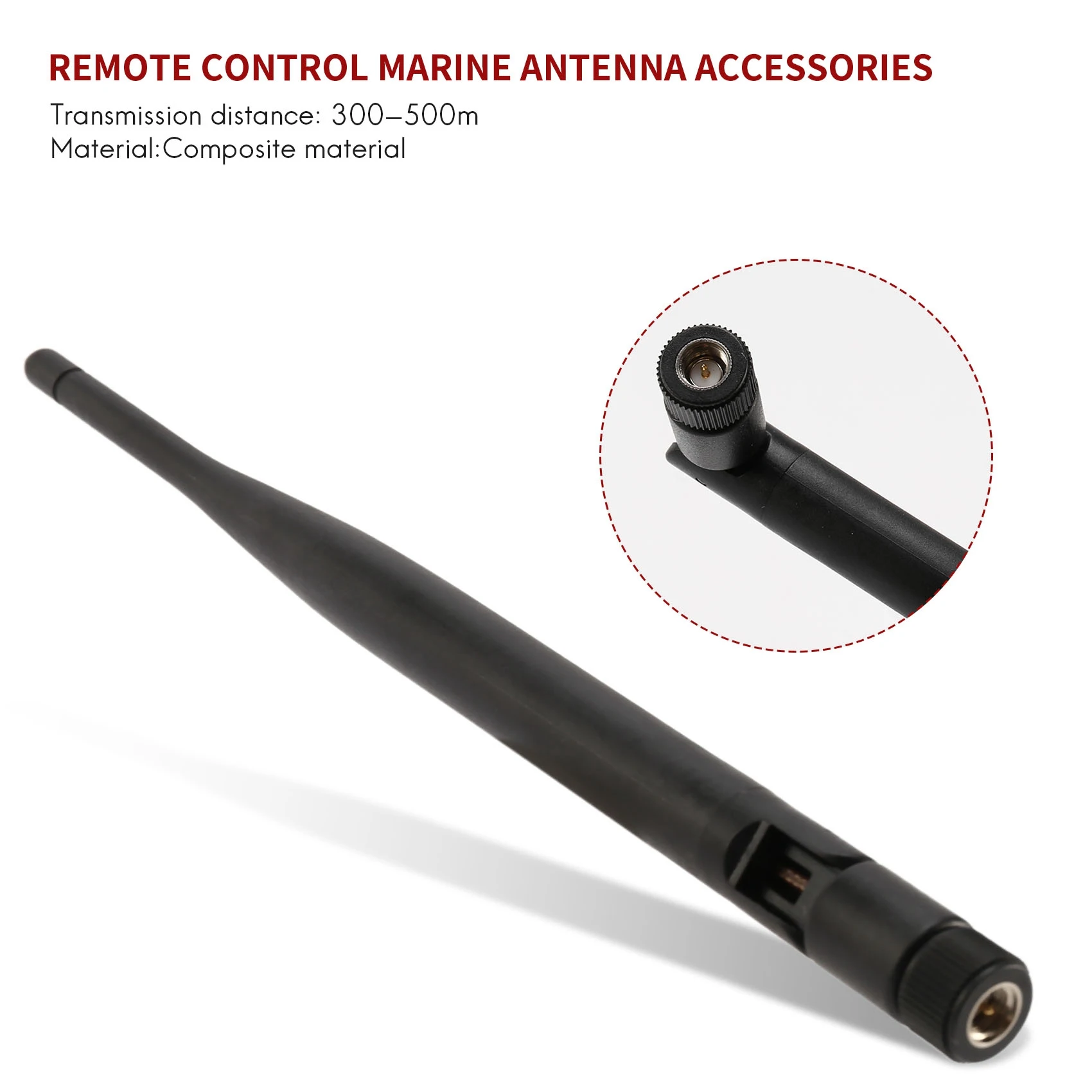 A65I! RC Boat Antenna for Flytec 2011-5 1.5Kg Loading Remote Control Fishing Bait Boat Ship Parts Accessories