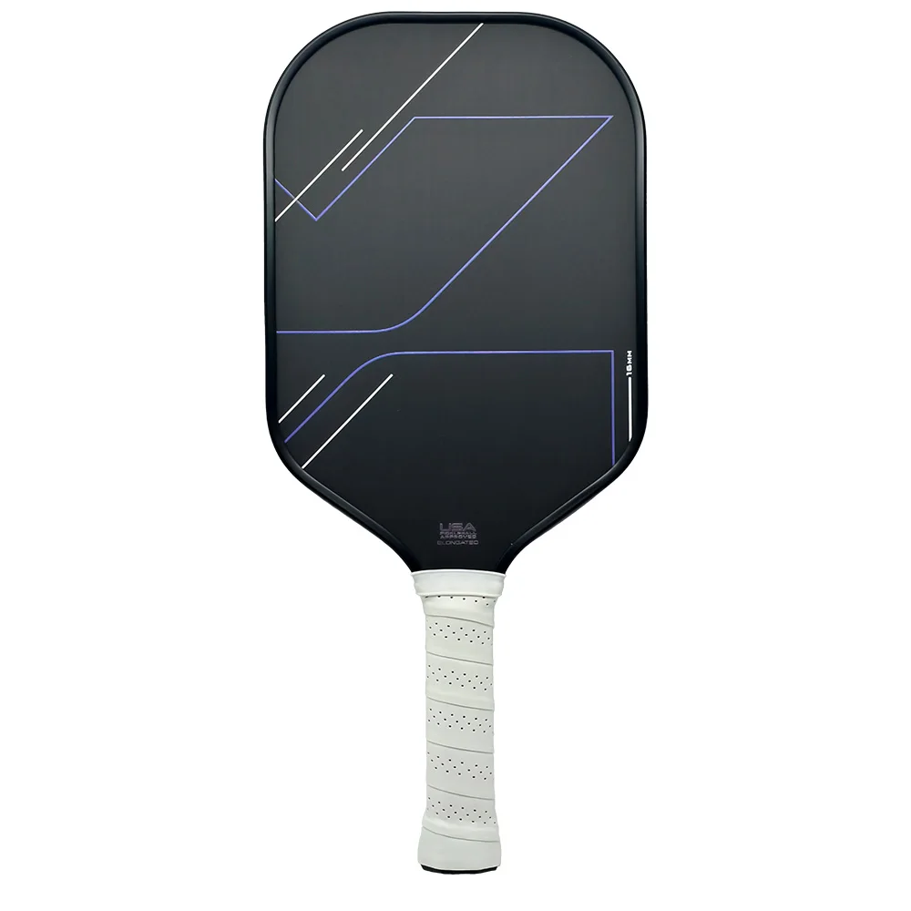 rpm-q2-series-elongated-shape-foam-surrounded-by-eva-16mm-thickness-rough-toray-t700-carbon-fiber-pickleball-paddle-durable