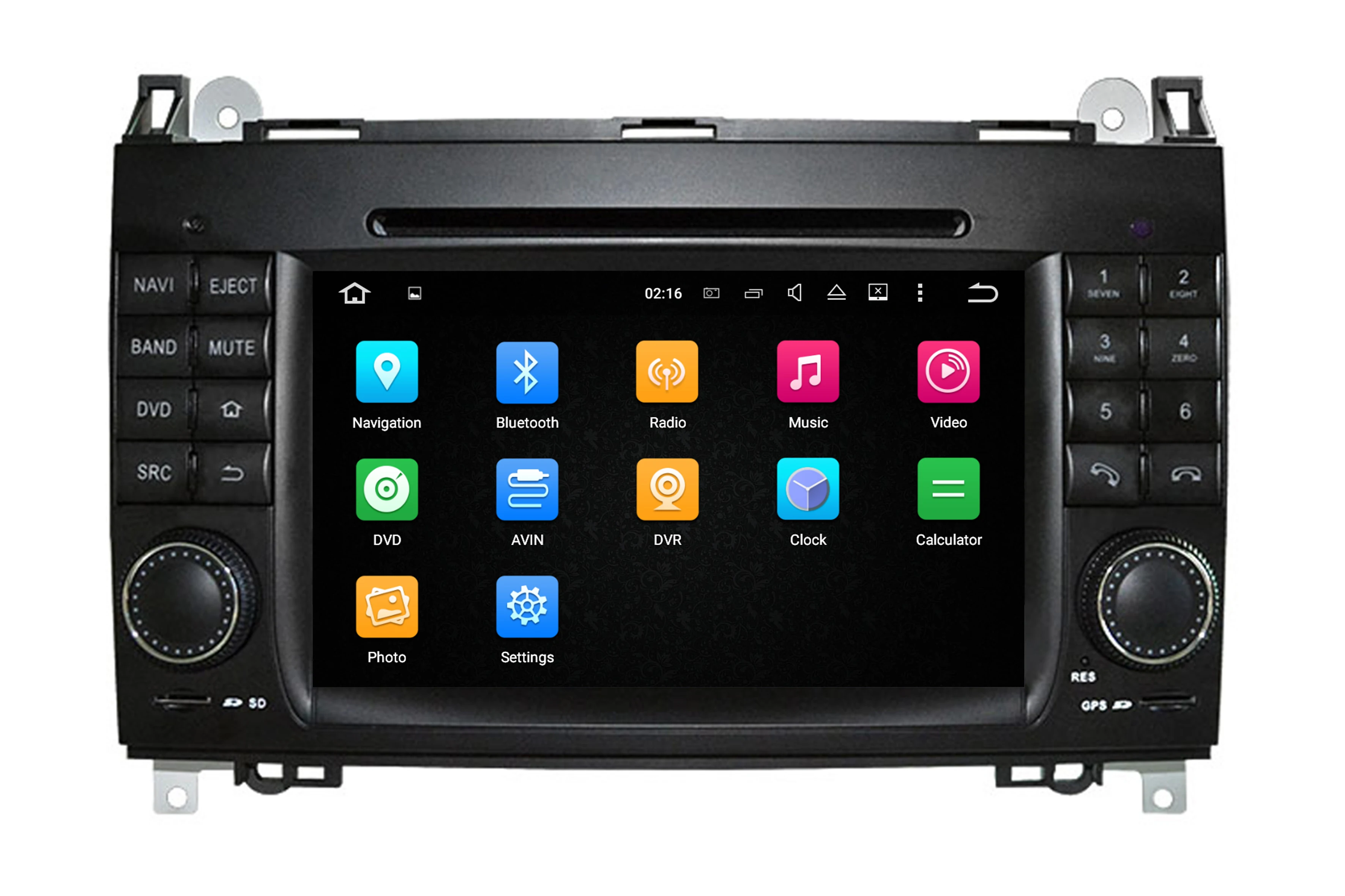 For Mercedes Sprinter W169 W245 W639 Viano/Vito VW Crafter Stereo Radio Head Unit Upgrade 7