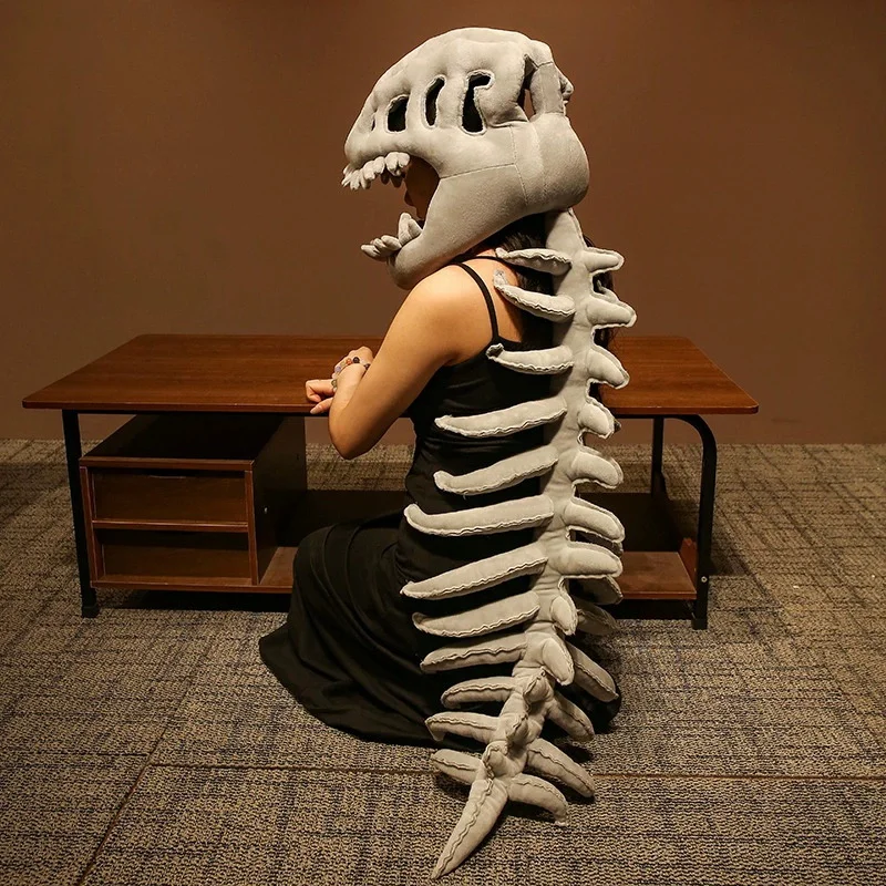 3D Dinosaurier-Skelett-Kostüm mit Wirbelsäulenverlängerung, Realistische Dinosaurier-Wirbelsäulen-Kostüme für Cosplay-Requisiten und Partys – Detail 8