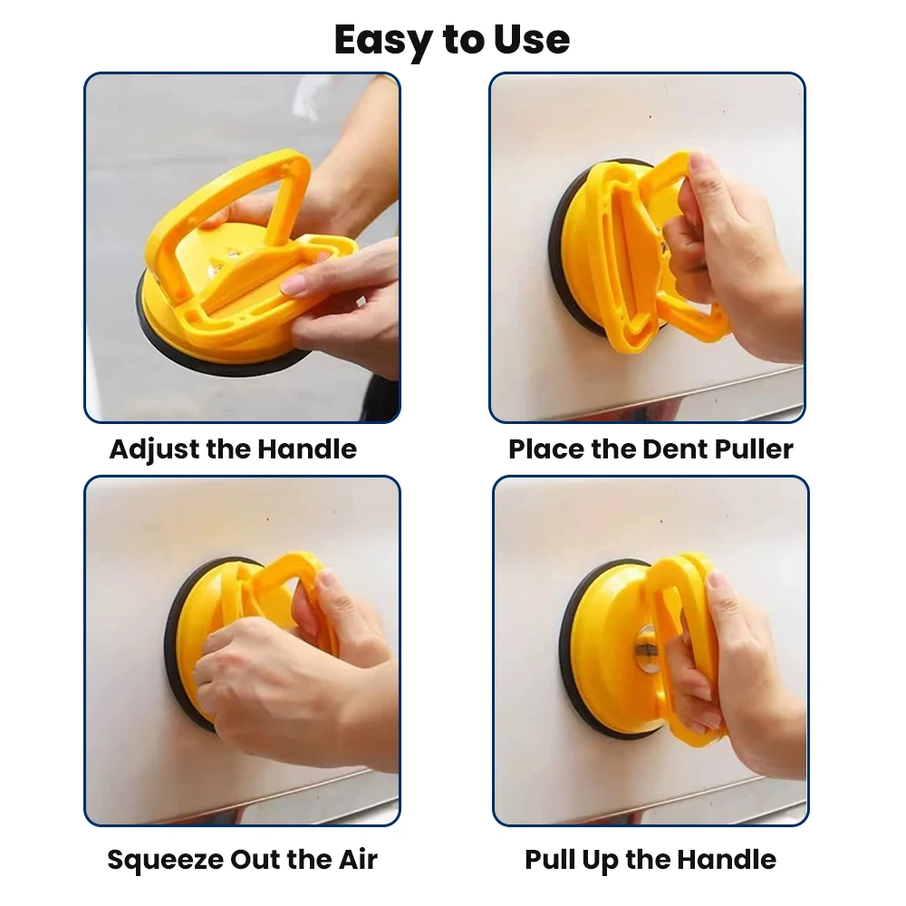 Car Dent Puller Suction Cup Removal Tools for Window Handle Refrigerator Dryer Door Mirror Mobile Phone Tablet