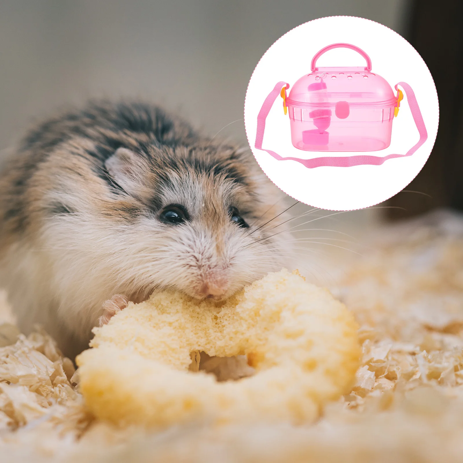 Hamster Cage Swaddle The Tote Bag Animal Portable Guinea Pig Chinchilla Case Carrier Small Travel