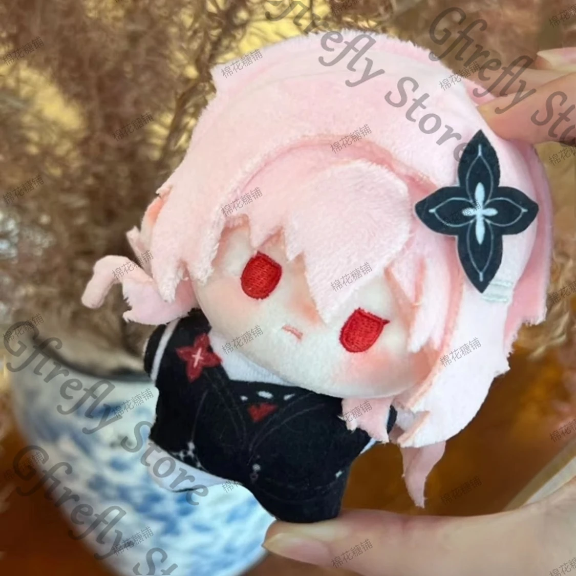 

Honkai: Star Rail March 7th Printed Cotton Maumet Cosplay Playing Mascot 10cm High Quality Ornaments Cute Christmas Present