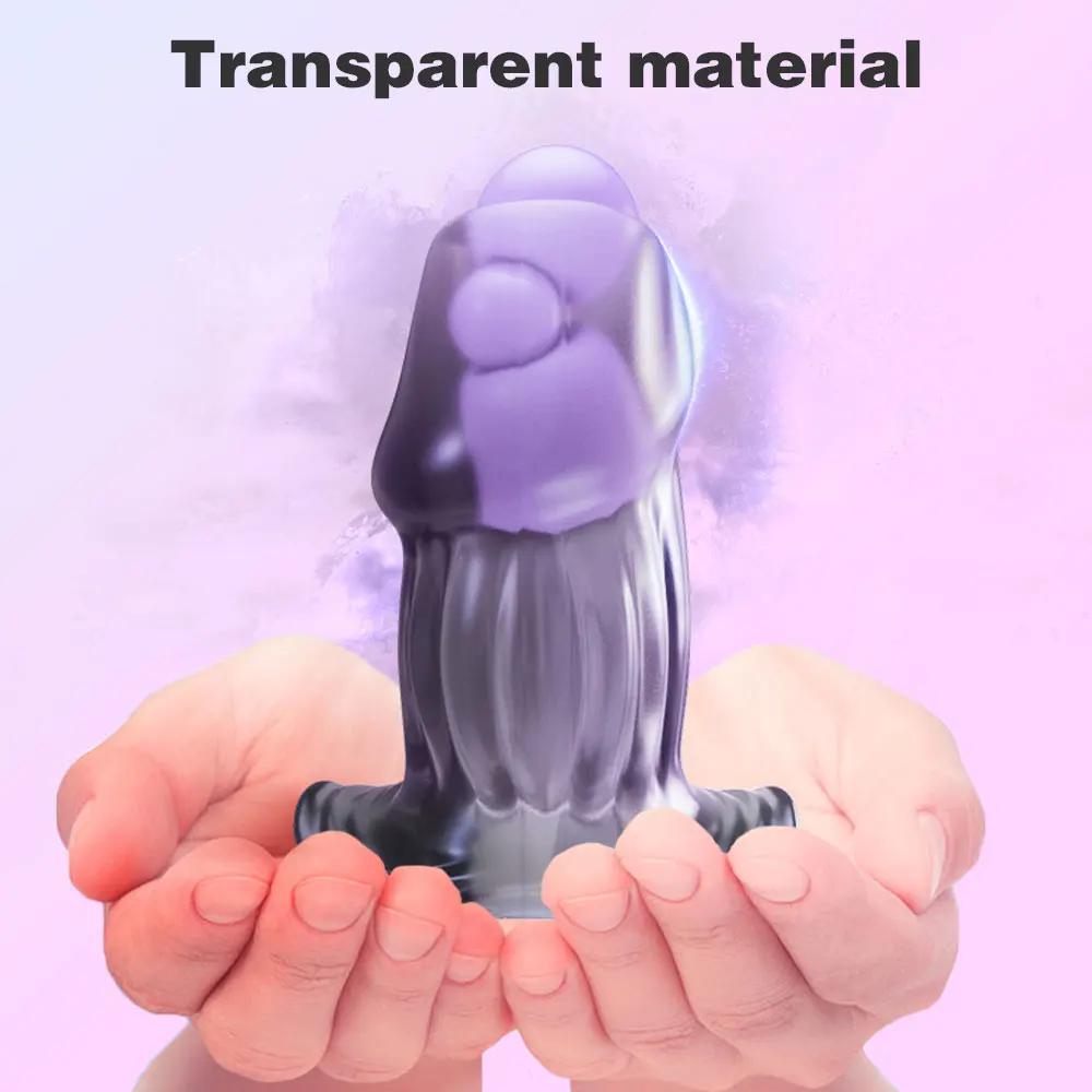 4 Sizes Hollow Anal Plug Soft Speculum Prostate Massager Butt Plug Enema Sex Toys for Woman Men Anal Dilator Sex Products BDSM