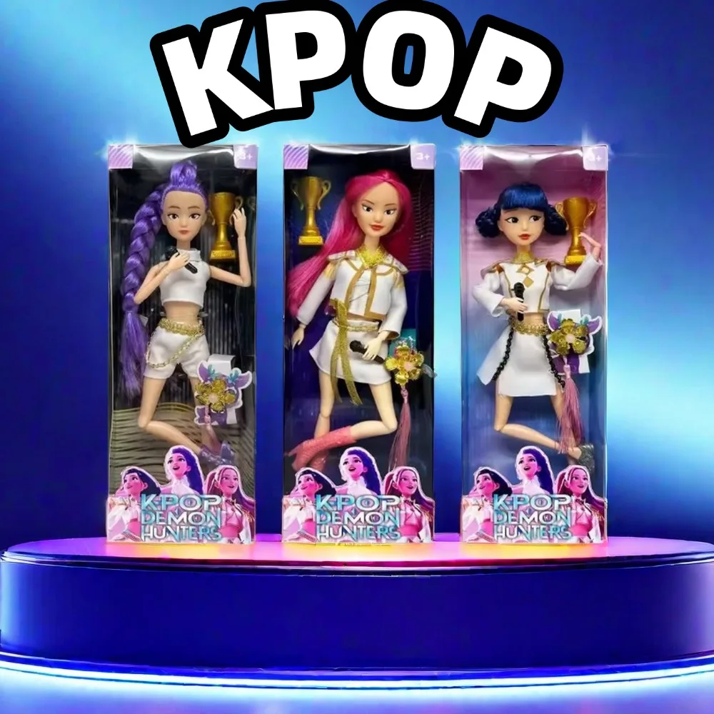 K-Pop Demon Hunter 30cm Model PVC - Kolekcjonerska Figurka Zabawka Dekoracja na Biurko Zabawka dla Dzieci