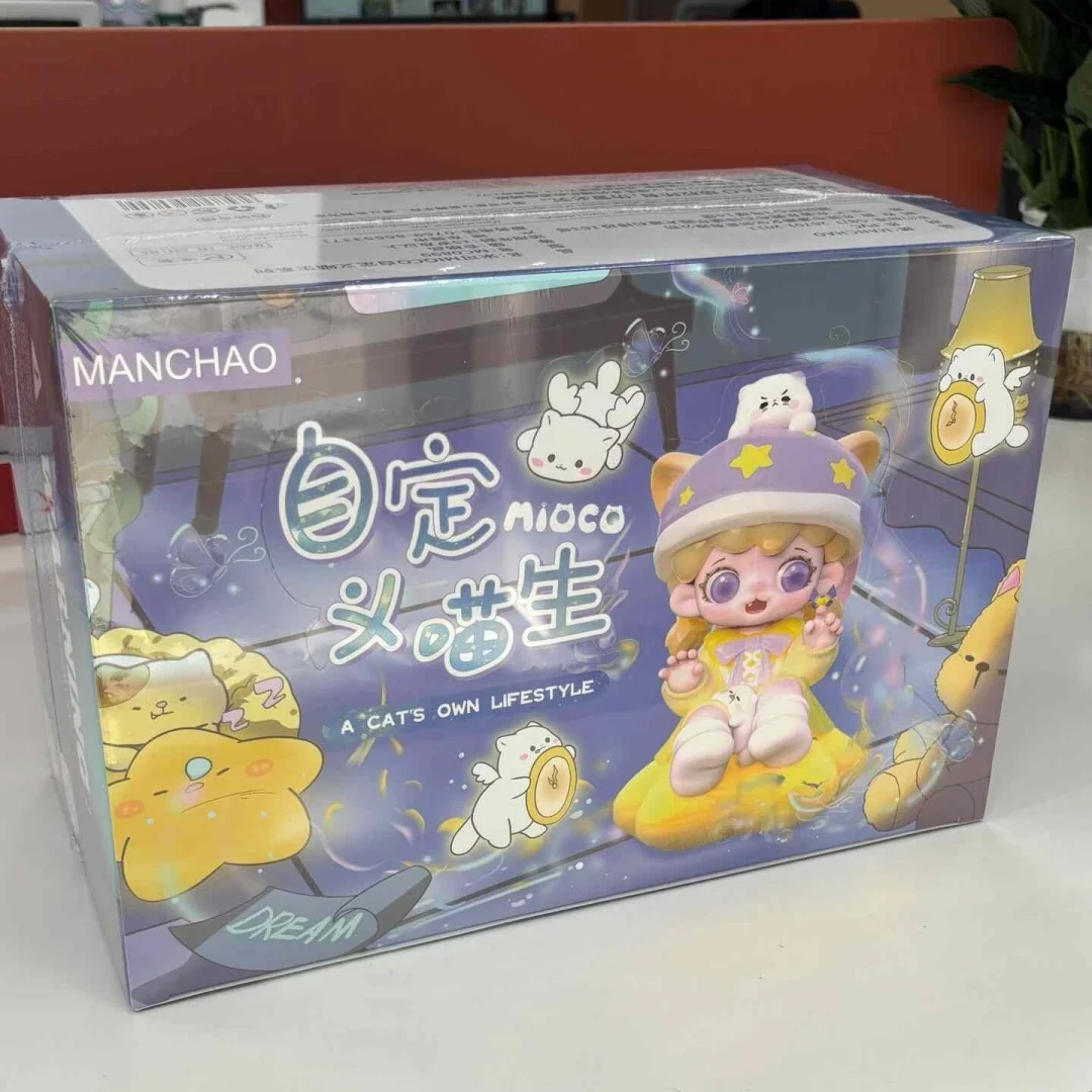 

Original Mioco A Cat'S Own Lifestyle Series Blind Box Kawaii Pvc Collectible Figure Desktop Ornament Adults Birthday Xmas Gift