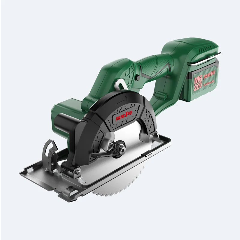 

Rechargeable lithium battery circular saw 5 inch woodworking saw high power brushless motor single hand push saw