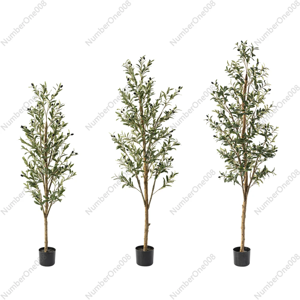 

Искусственное оливковое дерево в горшке, декоративное украшение, большое декоративное зеленое растение, искусственное дерево, бонсай