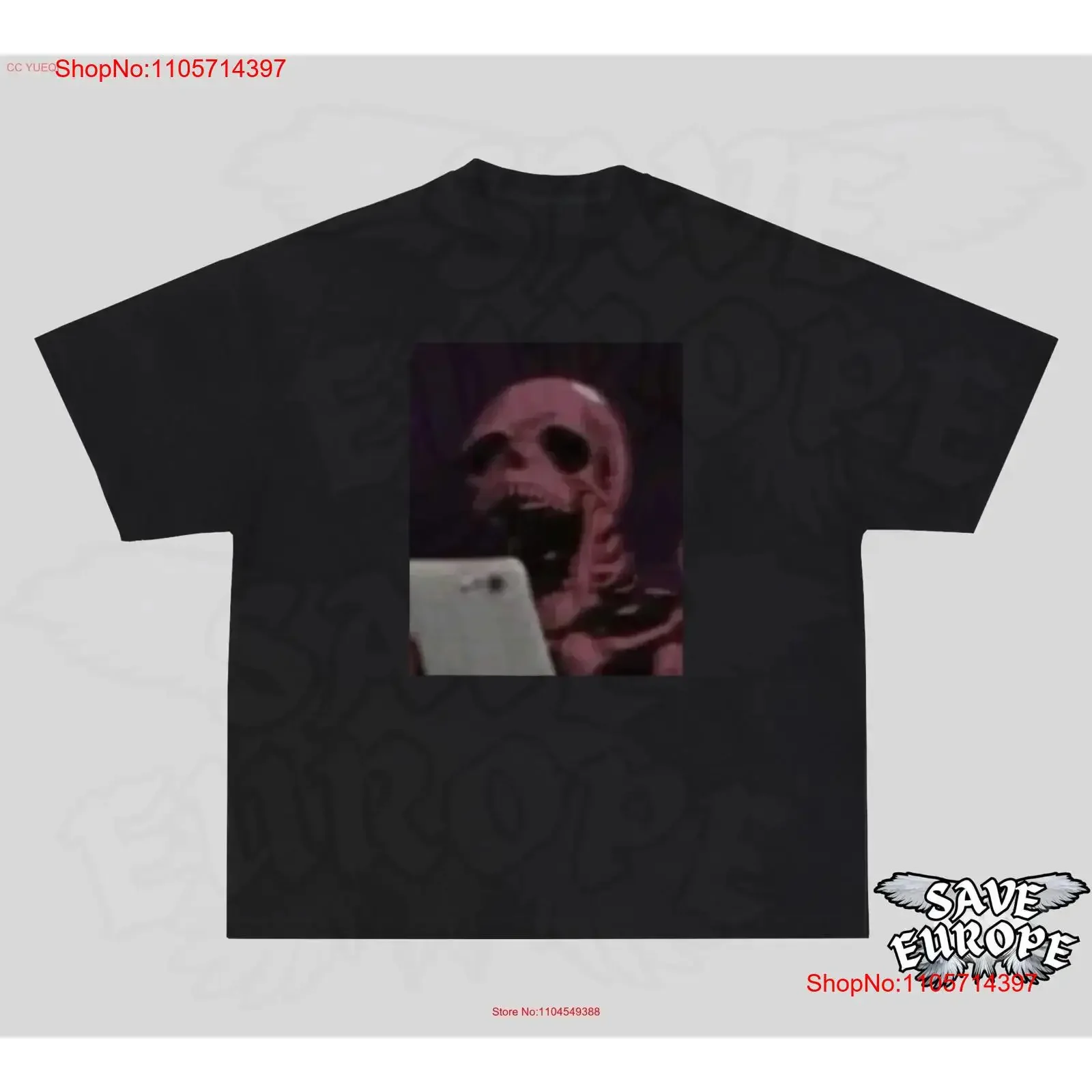 Cringe Skeleton Meme T Shirt Skull Sarcastic Oddly Specific Funny Lover vintage Washed Soft Comfortable Breathable Slightly