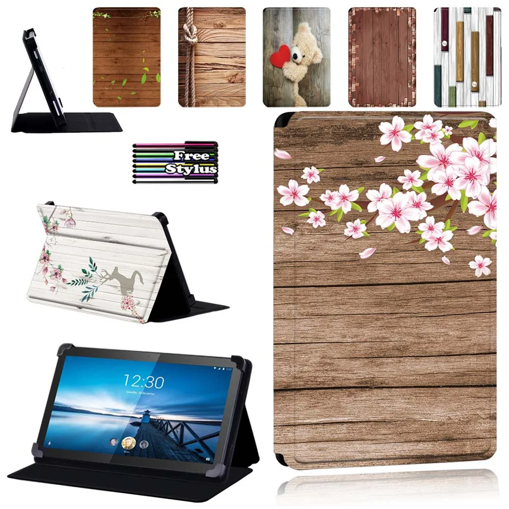 Wood Pattern Tablet Case for Lenovo Smart Tab M8 8