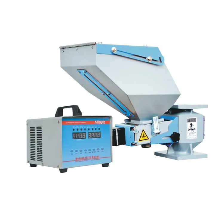 Système de dosage Masterbatch Machine pour le doseur de couleur de dispositif volumétrique et de mélange de moulage par injection