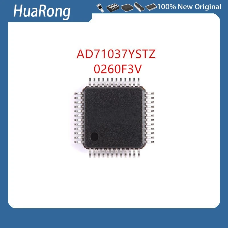 

5 шт./лот AD71037YSTZ AD71037 1037YSTZ 0260F3V QFP48