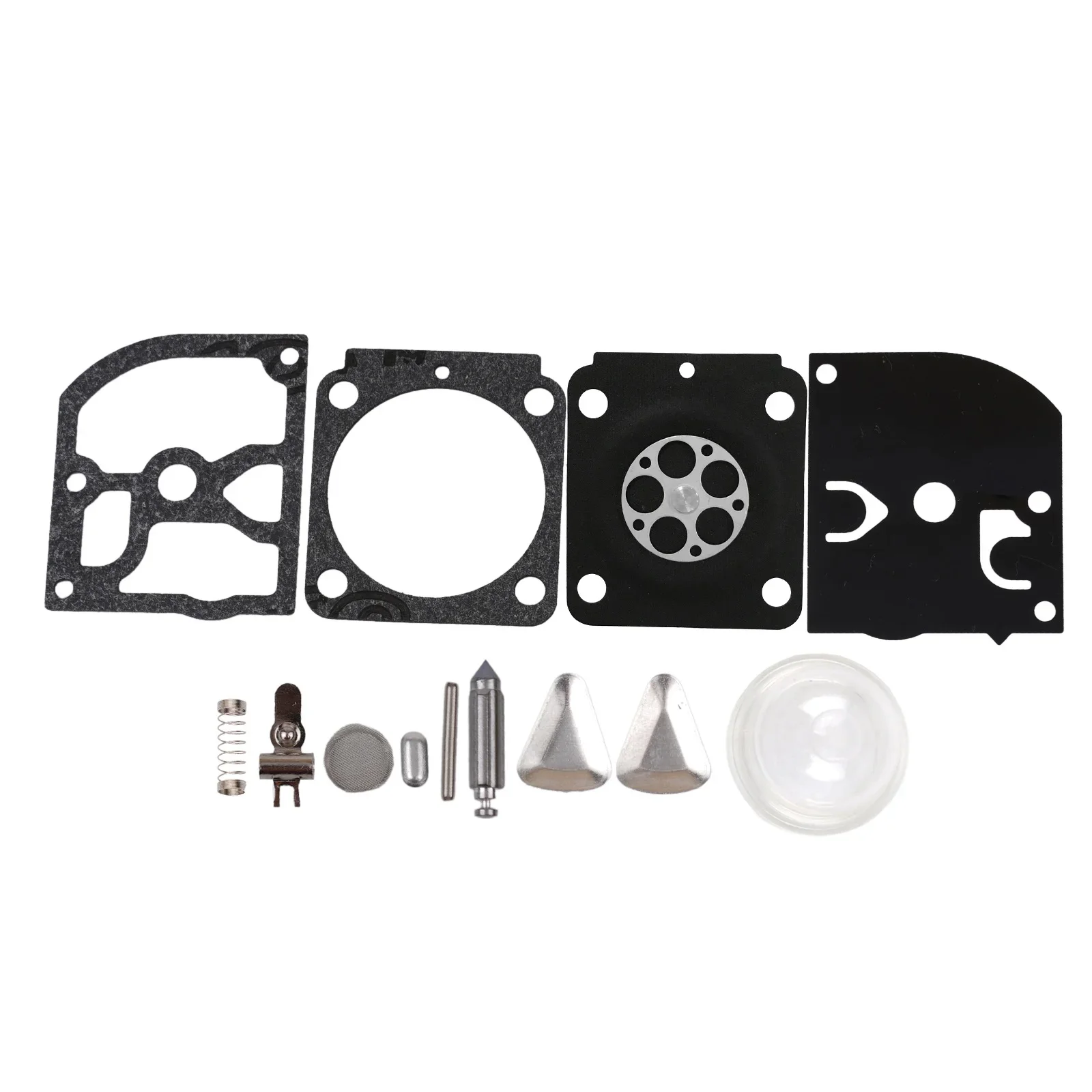 For RB100 HS45 FS55 FS38 BG45 Compatible For Carburetor Service Kit Features 4 Diaphragms and Essential Repair Parts