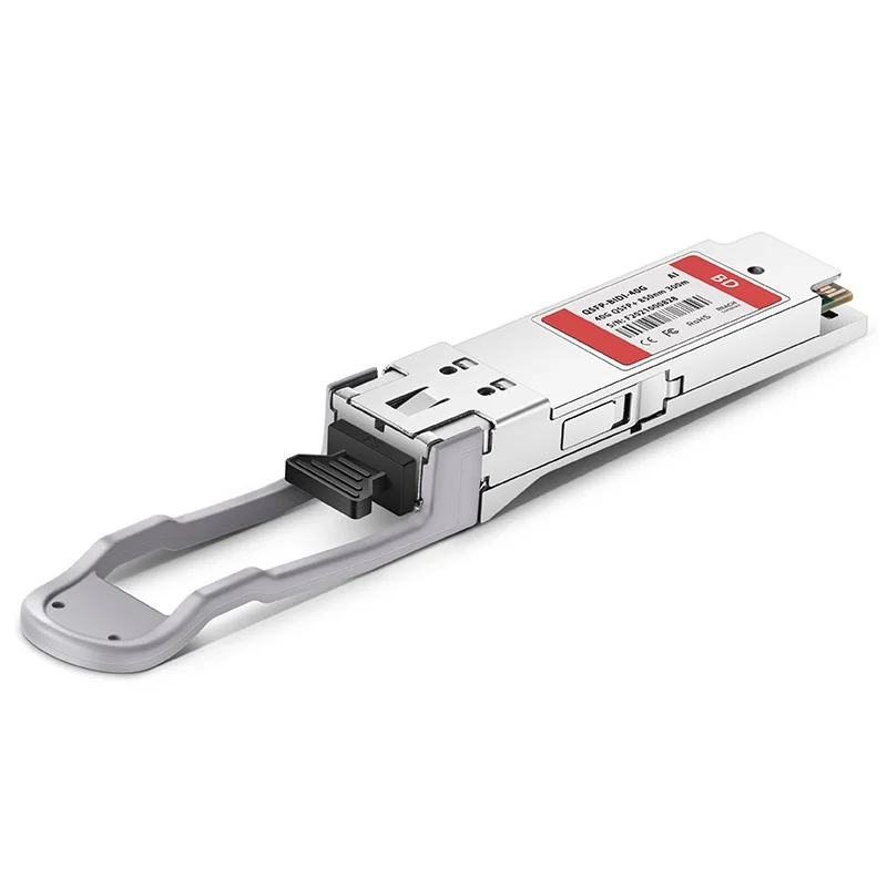 QSFP 40G SRBD 40GBASE-SR SWDM4 QSFP BiDi 850/880/910/940nm 100m 300m DOM Duplex LC/UPC MMF Optical Transceiver Module
