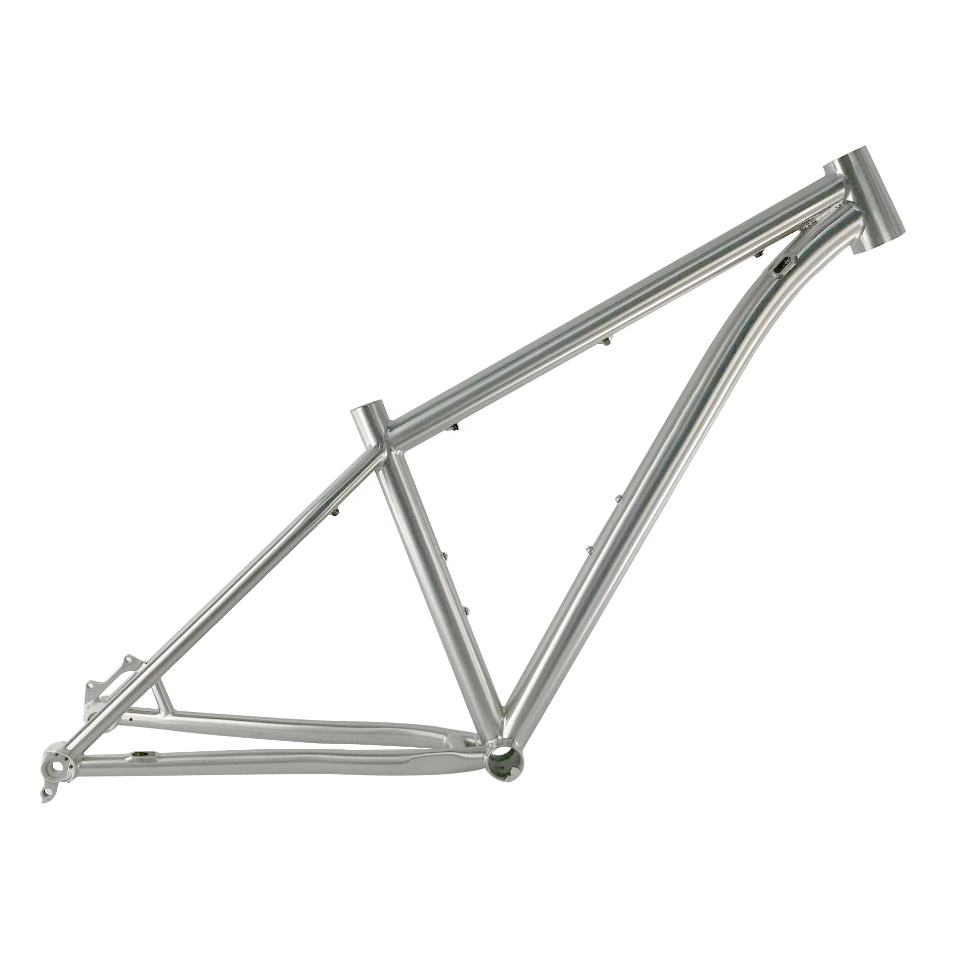 Titanium Hardtail Mountain Bike Frame For 29er Wheels