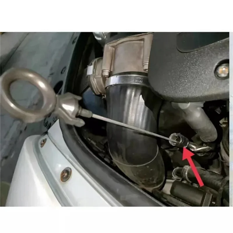 Casquillo de varilla de nivel de aceite ingenioso y automático, casquillo guía de varilla de nivel de aceite 07C115636D para accesorios Bentley Continental 2004-2020