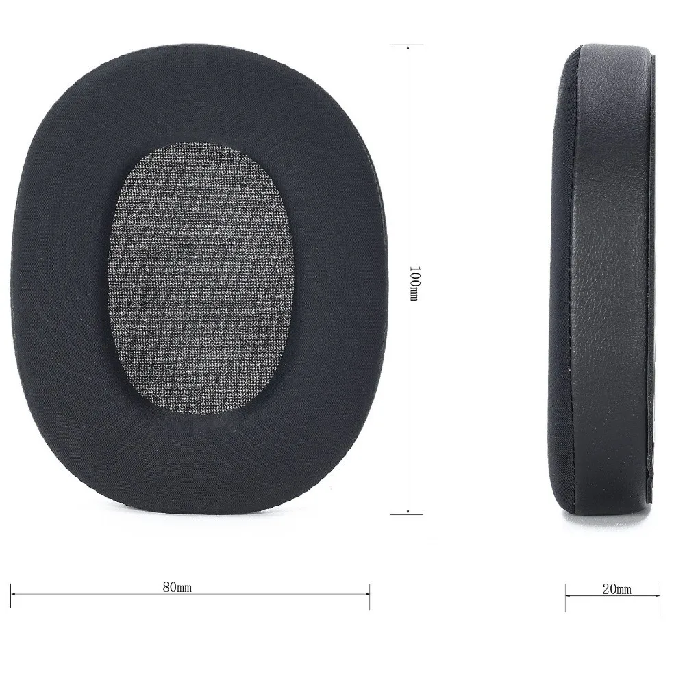 1 زوج استبدال سماعة بطانة للأذن بروتين الجلود الإسفنج رغوة سماعة عقال غطاء لسوني WH-1000XM6 1000XM6