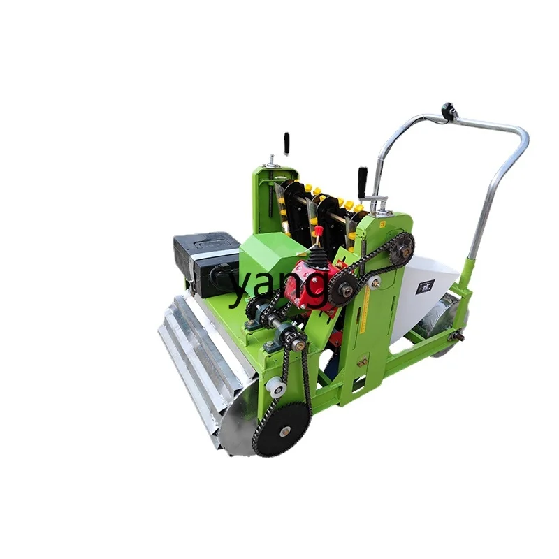 

Yjq Garlic Planter Small Automatic Garlic Planting Machine Agricultural VOD Hand Push Self-Propelled Planting Machine