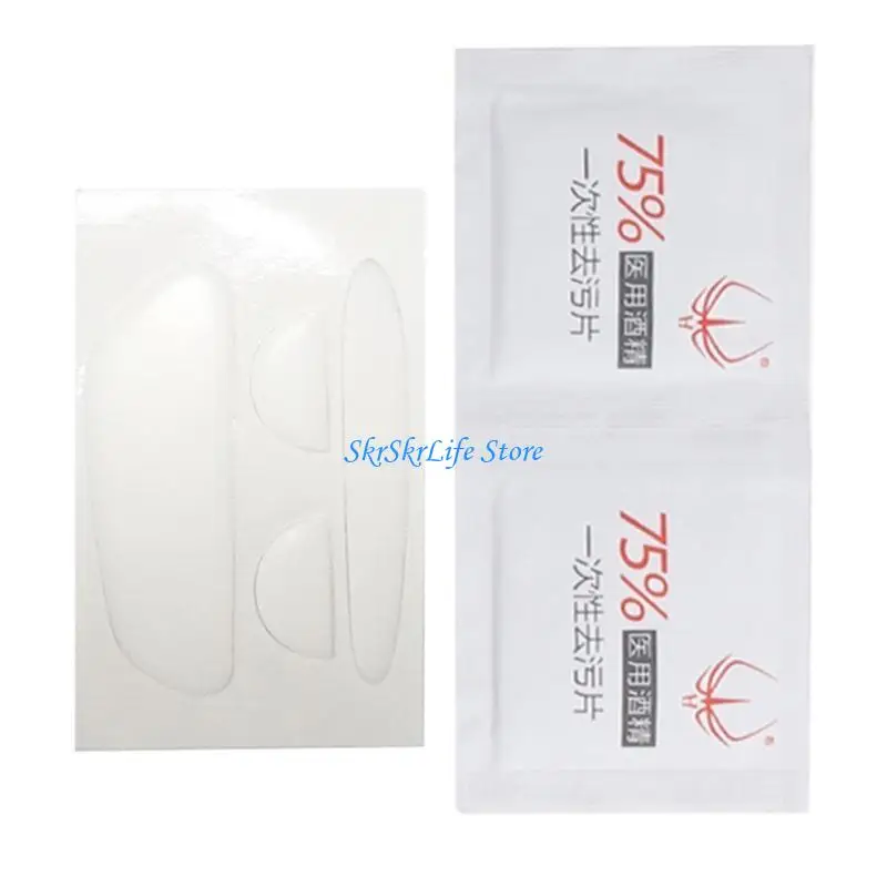 E65E Patinillos ratón mouse Bordes curvos los pies del mouse para mx 1 2s