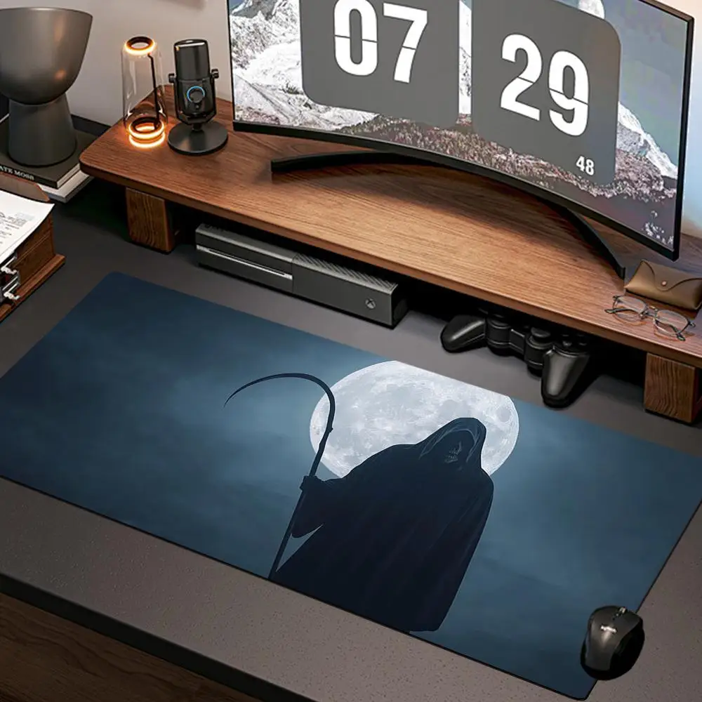 grim reaper Mouse Pad New Computer Home Mousepad XXL Desk Mats Natural Rubber Office Anti Slip Gaming Accessories pad