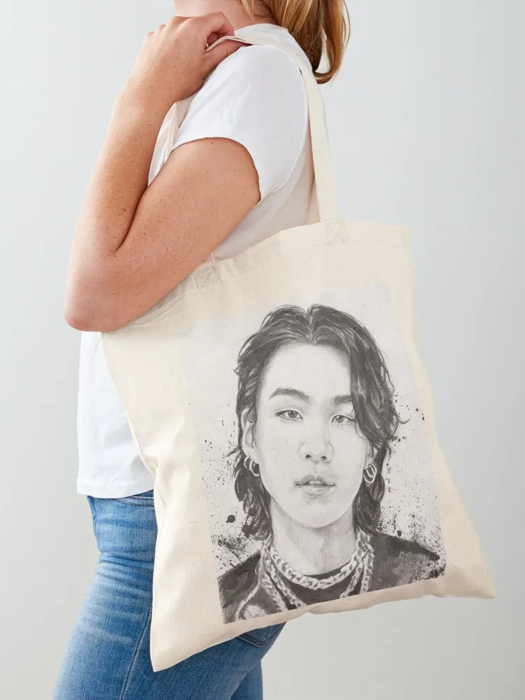 Forever Min Yunki Bolso de mano bolso de mano de lona bolso de compras de lona bolsos personalizados totalizador