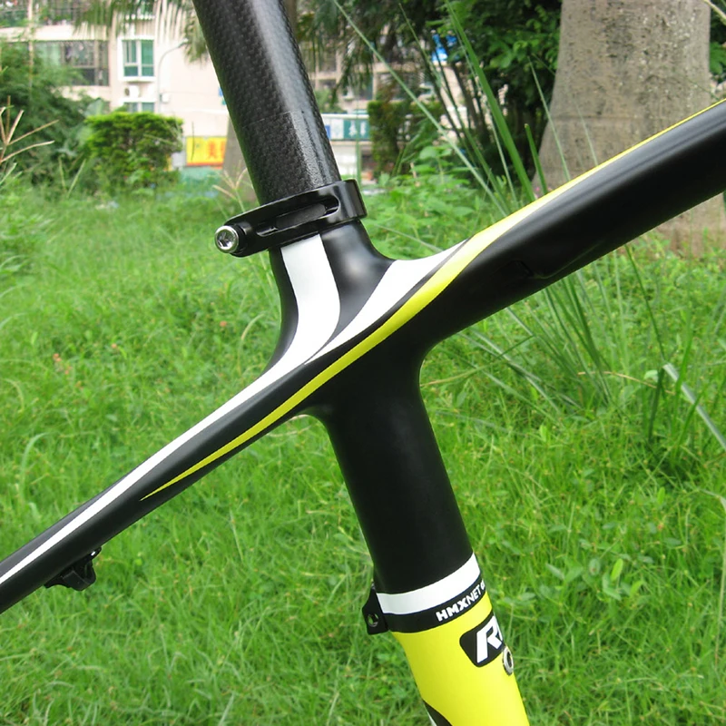 27.5 Carbon Mountain Bike Frame MTB Bicycle Frameset Yellow/Black 135mm Rear Axle